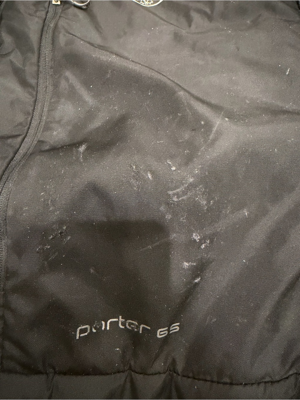 Osprey Black Porter 65L Travel Backpack - Picture 5 of 6